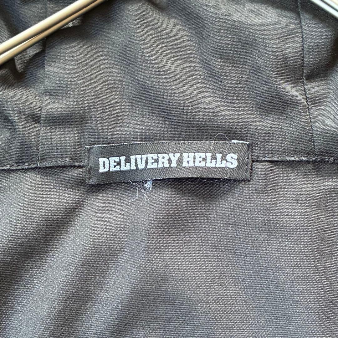 【美品　希少柄】DELIVERY HELLS　モッズコート　地獄特急便　浮世絵