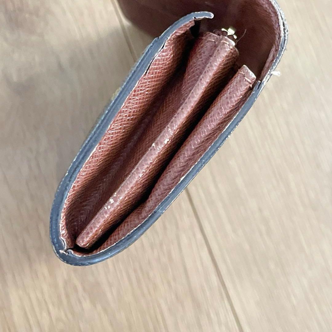 ルイ・ヴィトン　モノグラム　ポルトモネ・ジップ　二つ折財布
