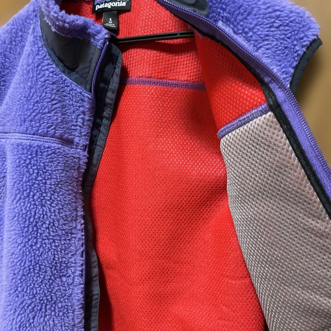 patagonia クラッシックレトロX ベスト Sサイズ パープル