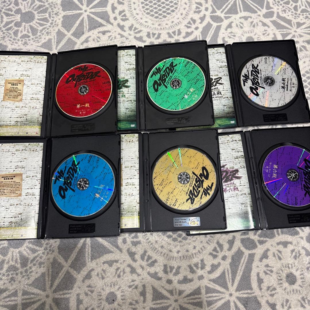 正規品ジ・アウトサイダー DVD 1〜13セット　格闘技　朝倉未来　前田日明