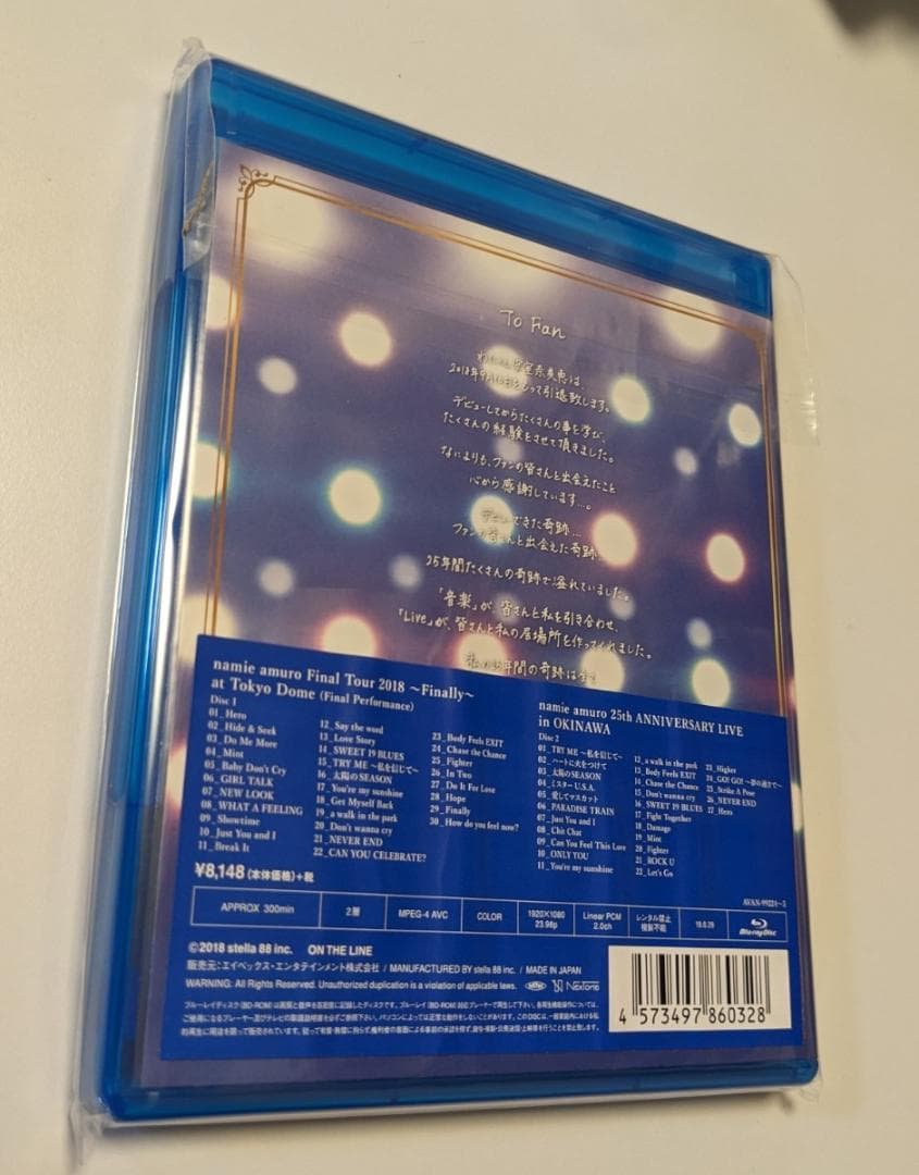 安室奈美恵 Final Tour 2018 Finally 東京ドーム+沖縄
