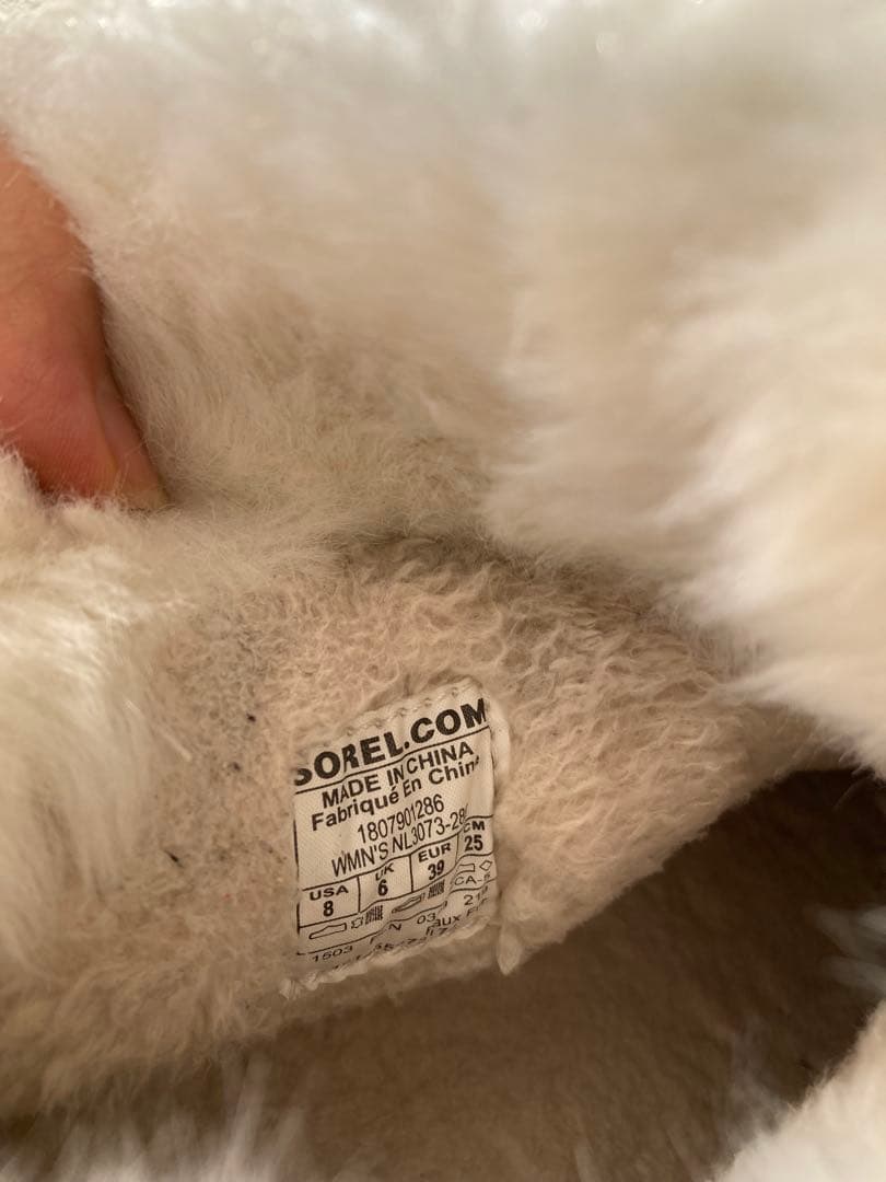 再！値下げSOREL ムートンブーツアウト アンド アバウト ブーティー25cm