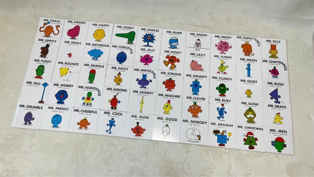 MR. MEN 50冊 英語絵本 BOX CD２枚付き 新品未使用 ミスターメン