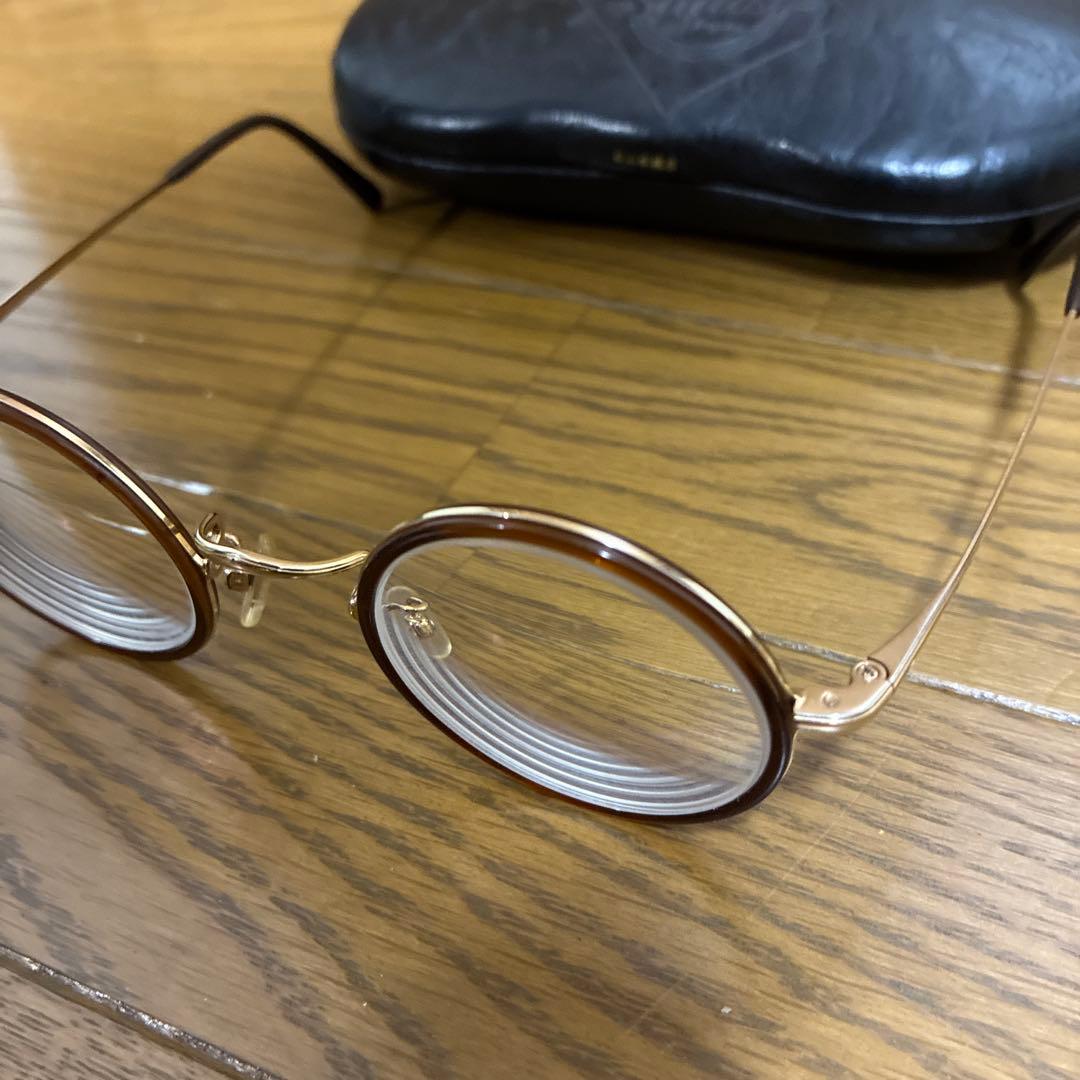 t*i様 白山眼鏡 THE STYLIST JAPANサングラス 茶金緑 多少使