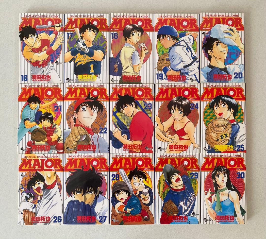 MAJOR メジャー 1～78巻［全巻］＋メジャーセカンド1〜18巻まで全96冊