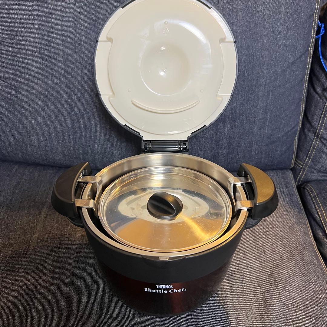THERMOS シャトルシェフ 1.6L クリアブラウン KBB-1600