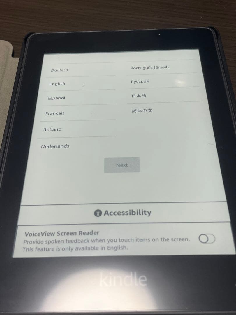 Amazon Kindle 電子書籍リーダー 本体 カバー付き