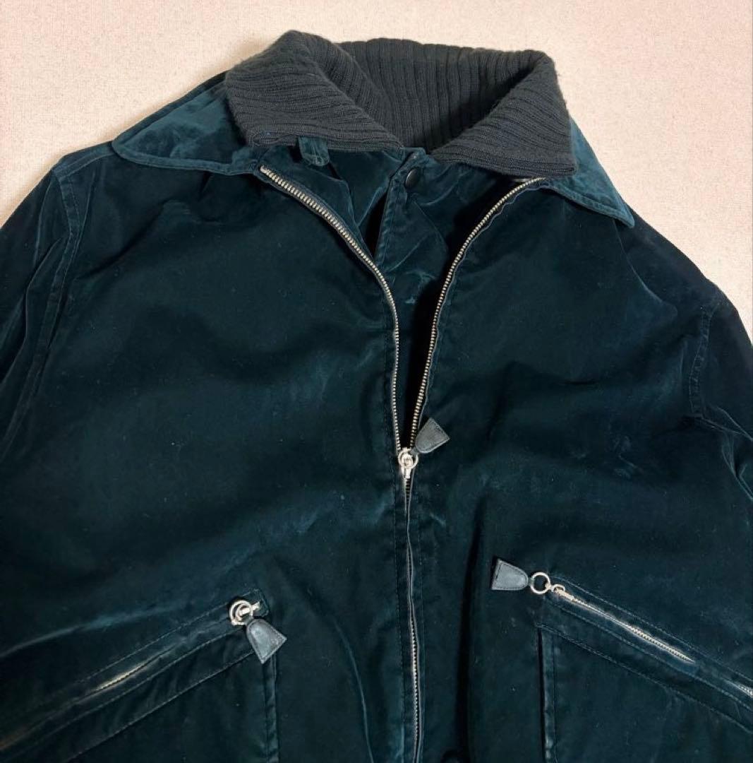 80s Reporter イタリア製 Velour Harrinton JKT
