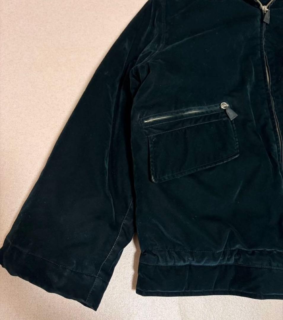 80s Reporter イタリア製 Velour Harrinton JKT