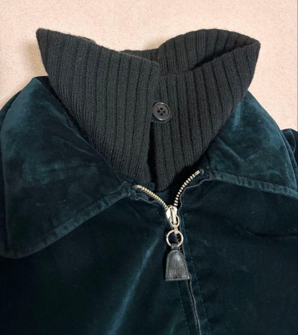 80s Reporter イタリア製 Velour Harrinton JKT