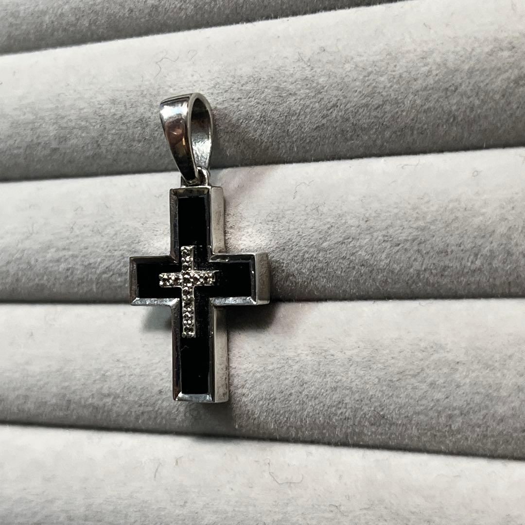 ✨美品✨ジャスティンデイビス CLASSICAL ペンダント　オニキス　トパーズ