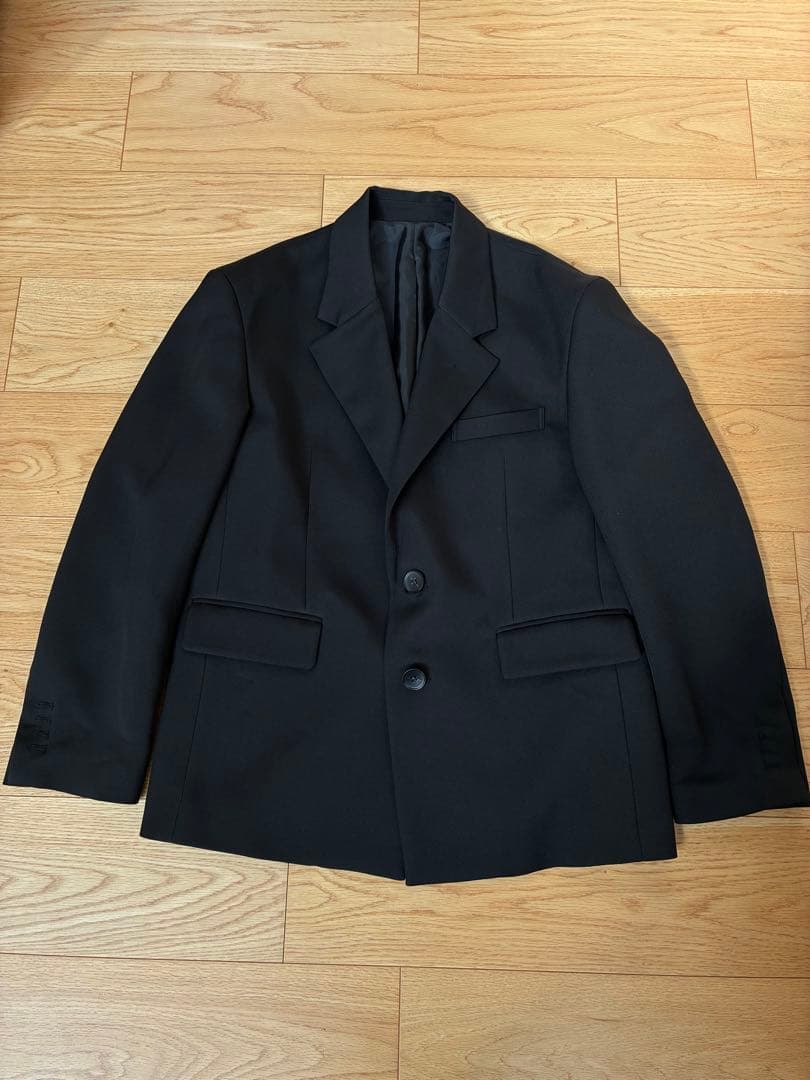 美品MtoRムウトアール BOXY SINGLE BREASTED JACKET
