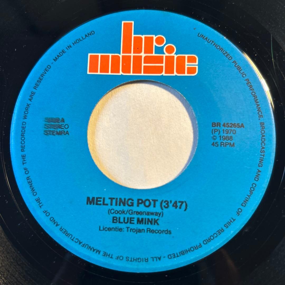 Blue Mink 7inch 2枚セット　Melting Pot HOL