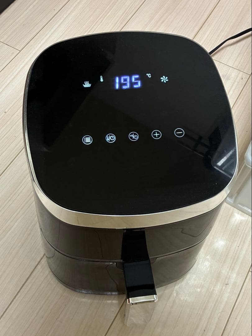 ノンフライヤー 4.5L大容量 電気フライヤー