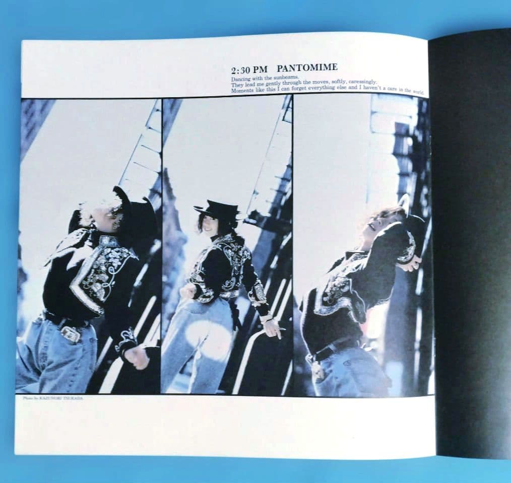 LPレコード　　中森明菜　／　クリムゾン、写真集付
