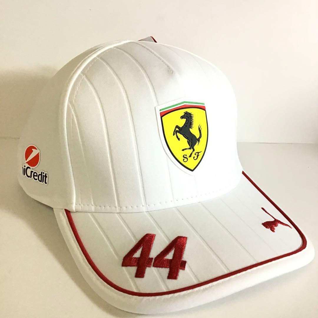 スクーデリア フェラーリ レプリカ L・ハミルトン キャップ 2025　白　新品
