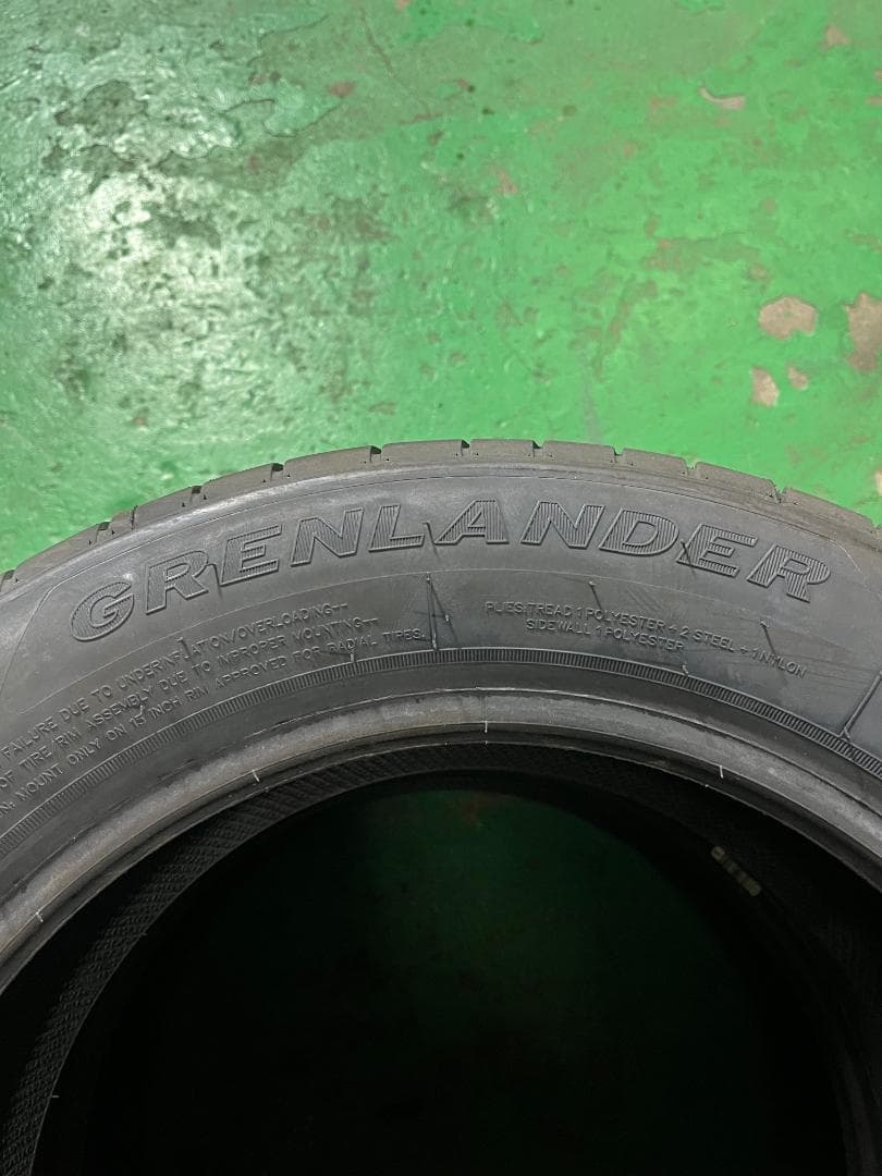 新品 2025年製 185/60R15 サマータイヤ 2本 GRENLANDER