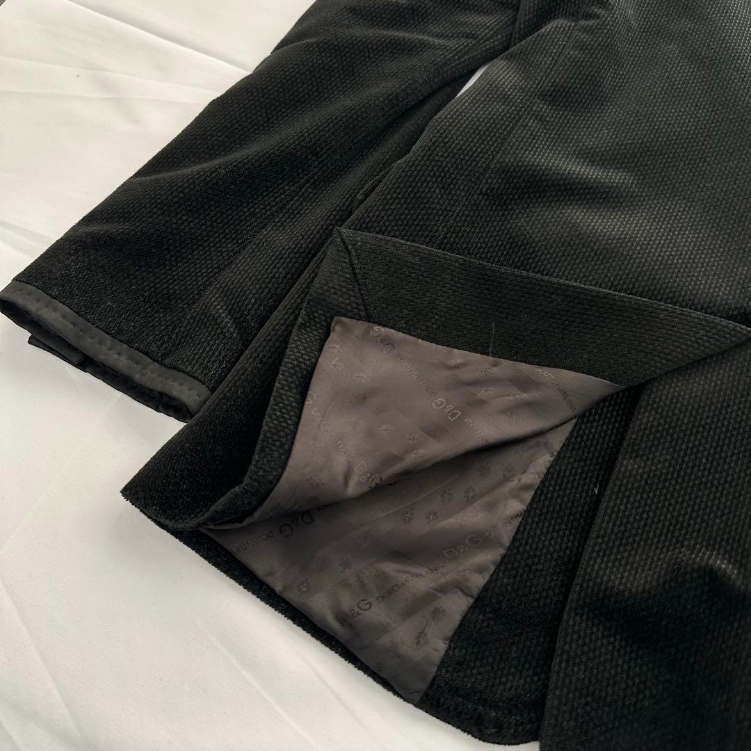 D&G ドルチェ＆ガッバーナ テーラードJK 黒系 46