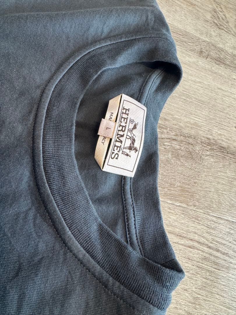 HERMES グラフィックTシャツ Lサイズ
