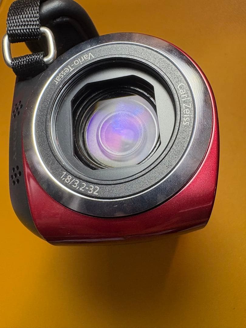 SONY ハンディカム HDR-CX120 レッド 動作美品