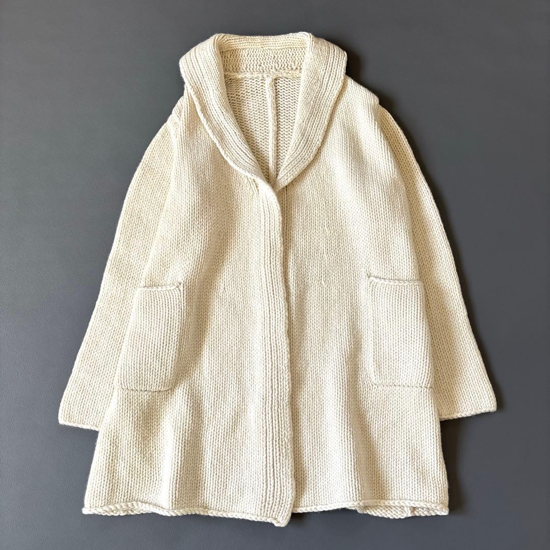 【カシミヤ100%】未使用級♡デイジーリンフォクシー ショールカラーカーディガン