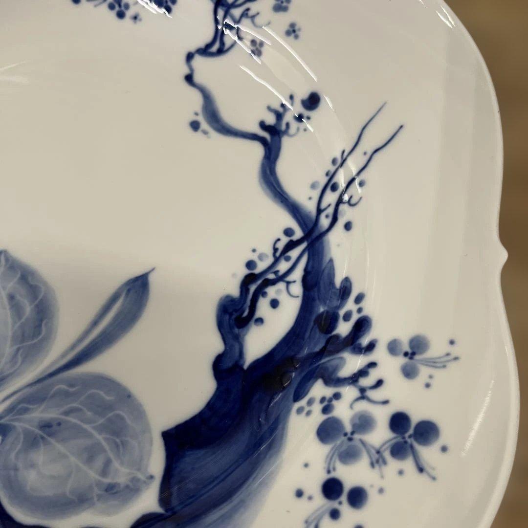 s*g様 Meissen マイセン ブルーオーキッド 大皿 プレート 25cm