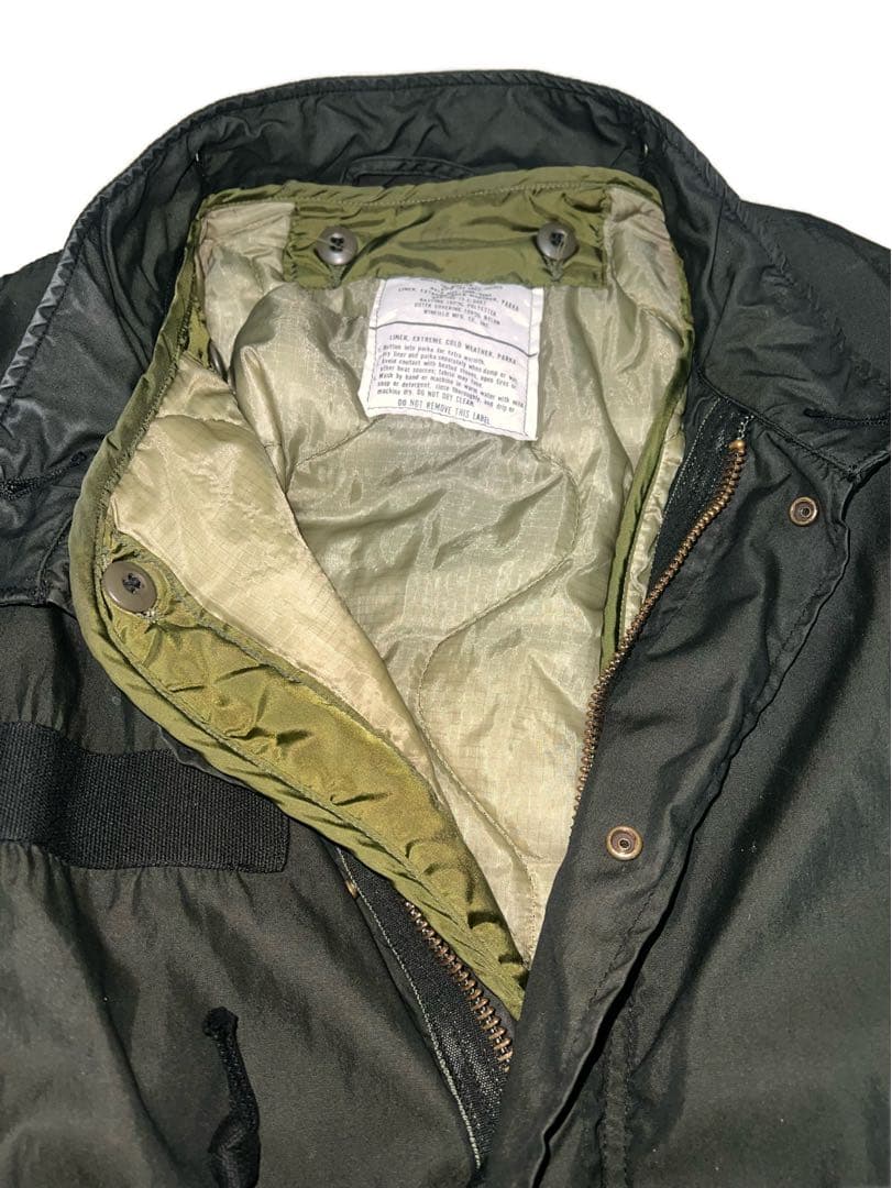 U.S.ARMY M65 デッドストック 黒染め 米軍 ヴィンテージ
