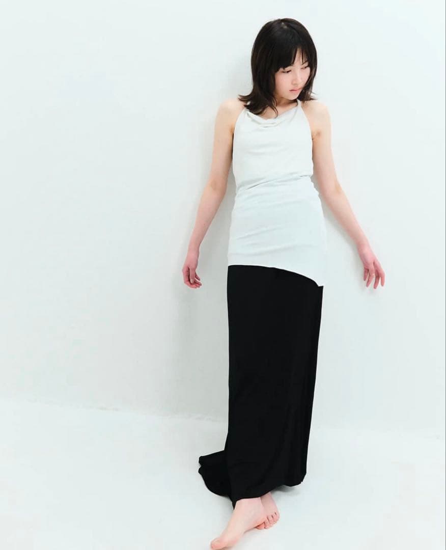 スカート commesi si studio Silky Long Skirt