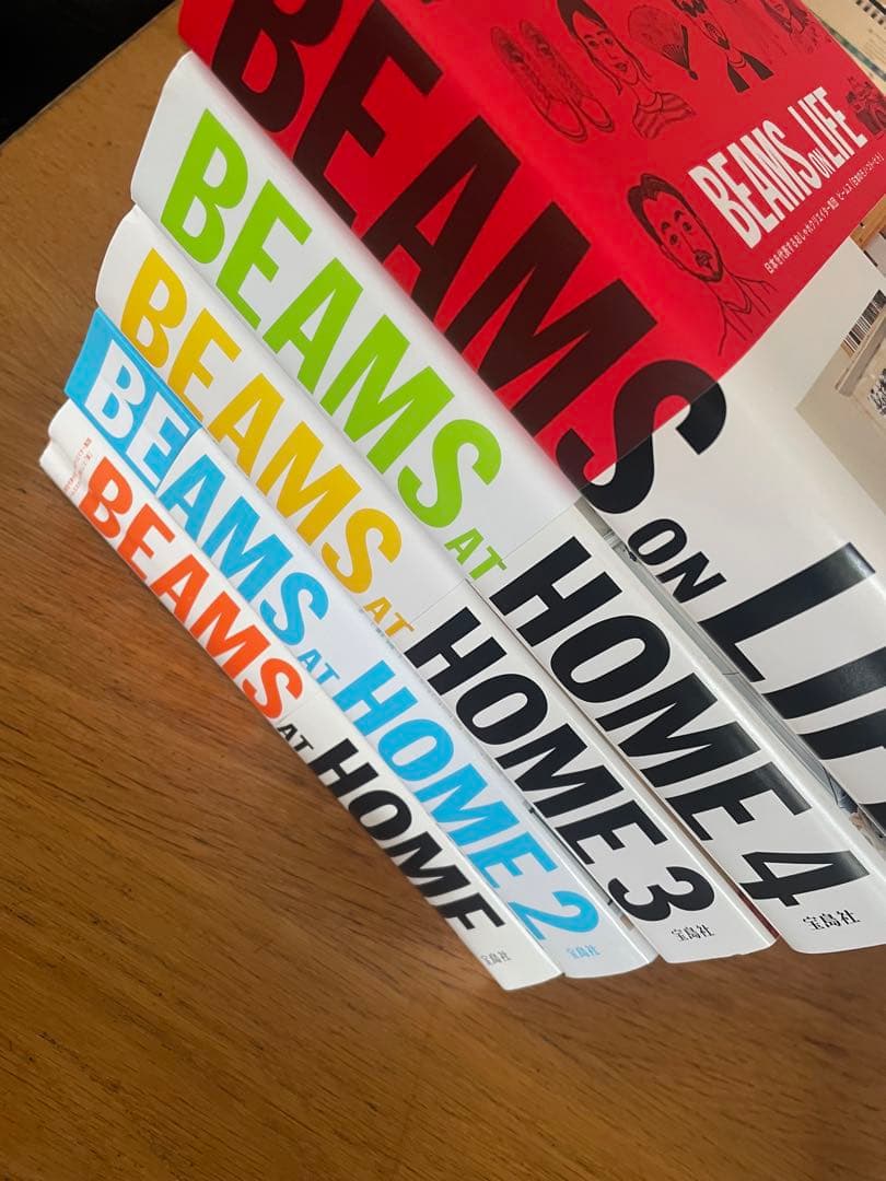 BEAMS AT  1-4 & BEAMS ON LIFE 合計5冊