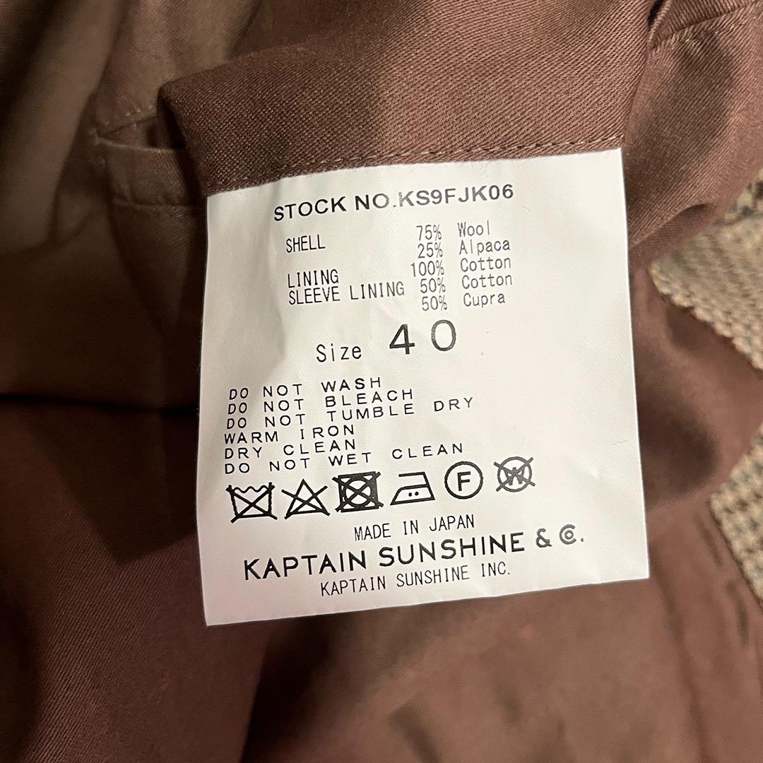 ジャケット・アウター KAPTAIN SUNSHINE Sports Jacket