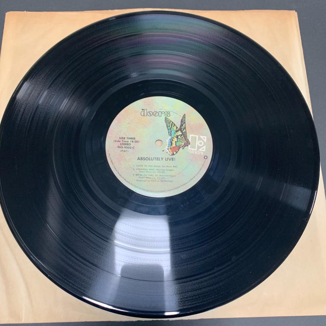 THE DOORS ABOLUTELY LIVE（輸入盤・2枚組）