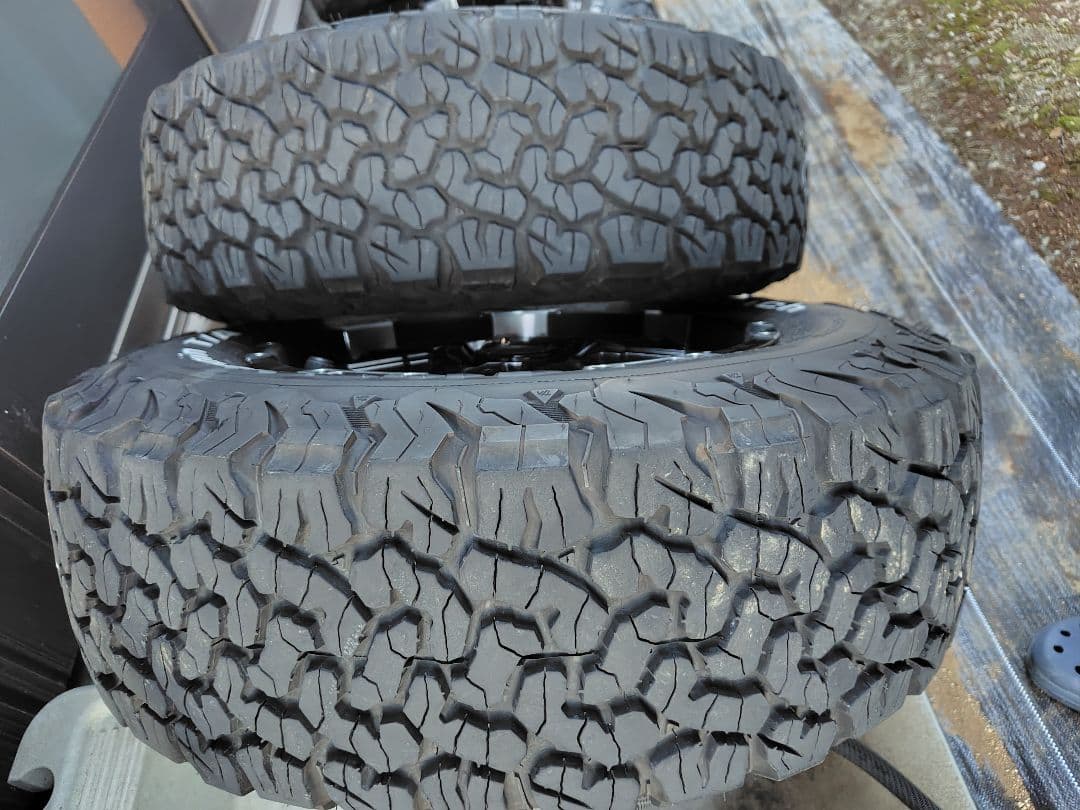 タイヤ・ホイール Rays FDX-D + BFGoodrich KO2 225/70R16