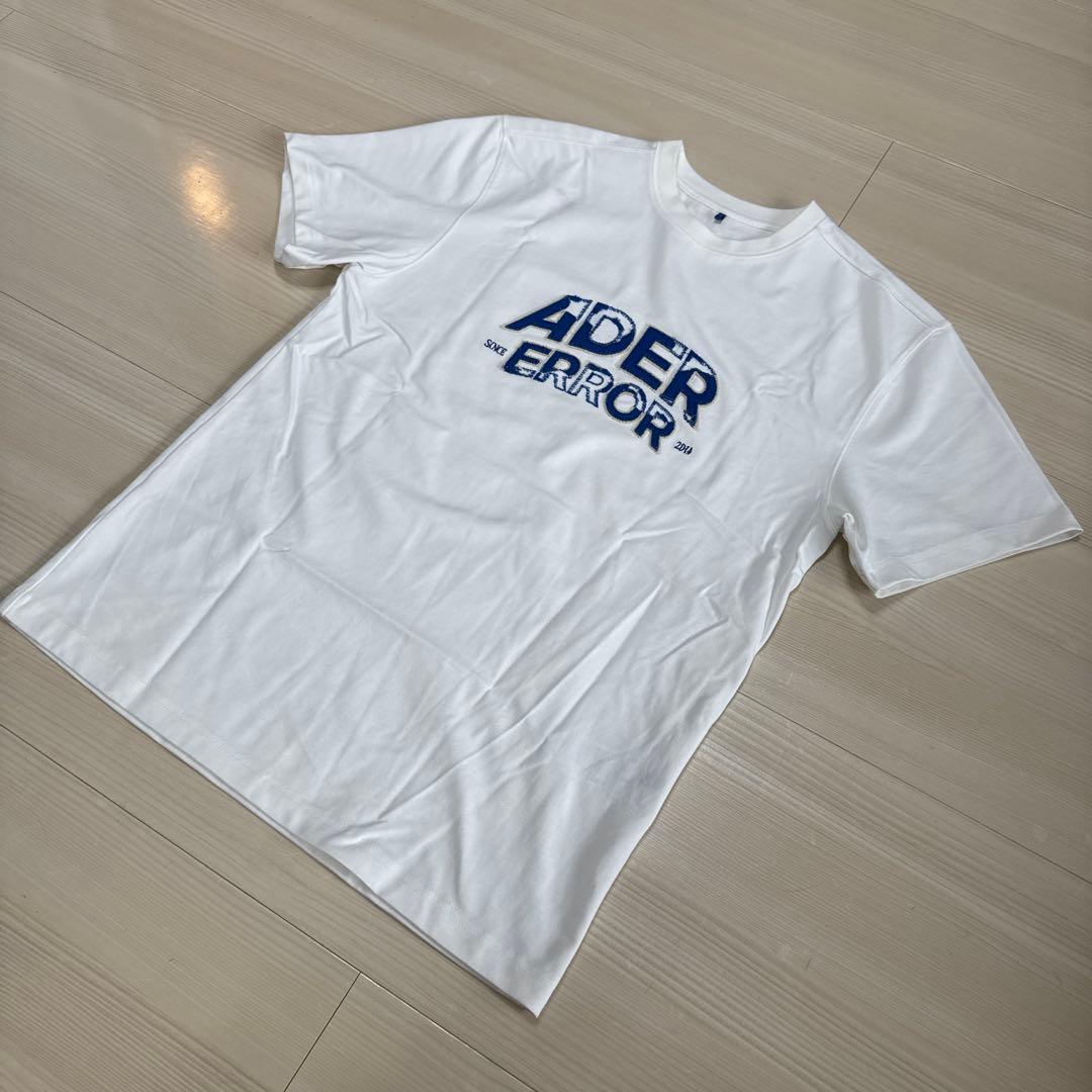 【極美品】ADER ERROR アーダーエラー Tシャツ Mサイズ オフホワイト