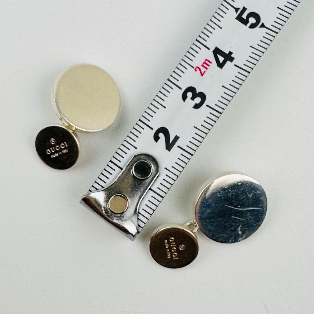 【希少】グッチ　シルバー925 カフリンクス アクセサリー　小物　ロゴ