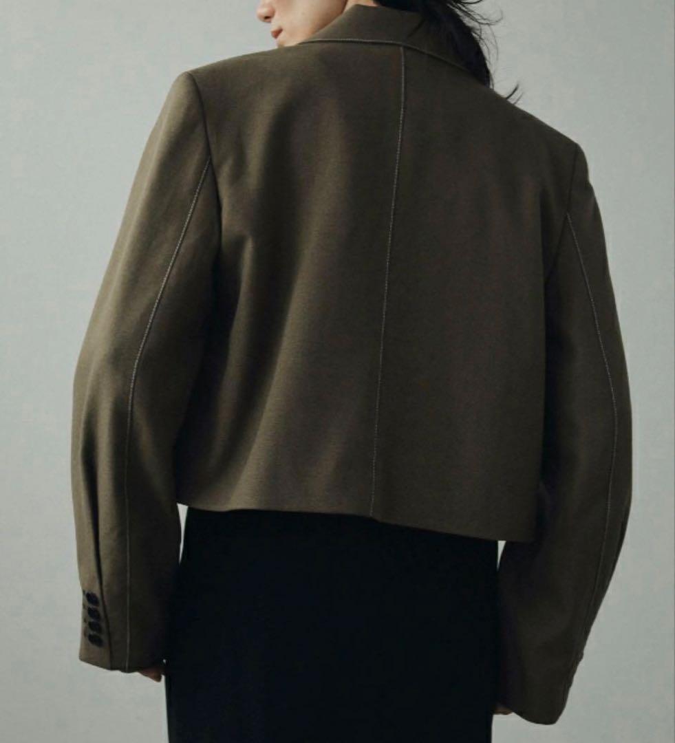 【anuke】Heather Short Jacket