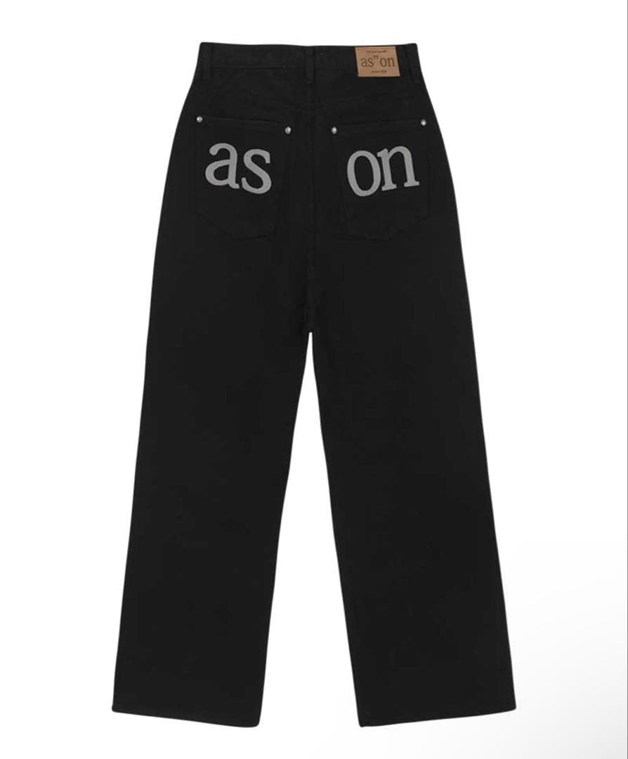 ason SMOG WIDE PANTS アズオン デニムパンツ