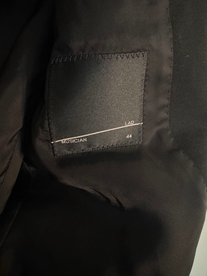 ラッドミュージシャン PEAKED LAPEL 1B JACKET