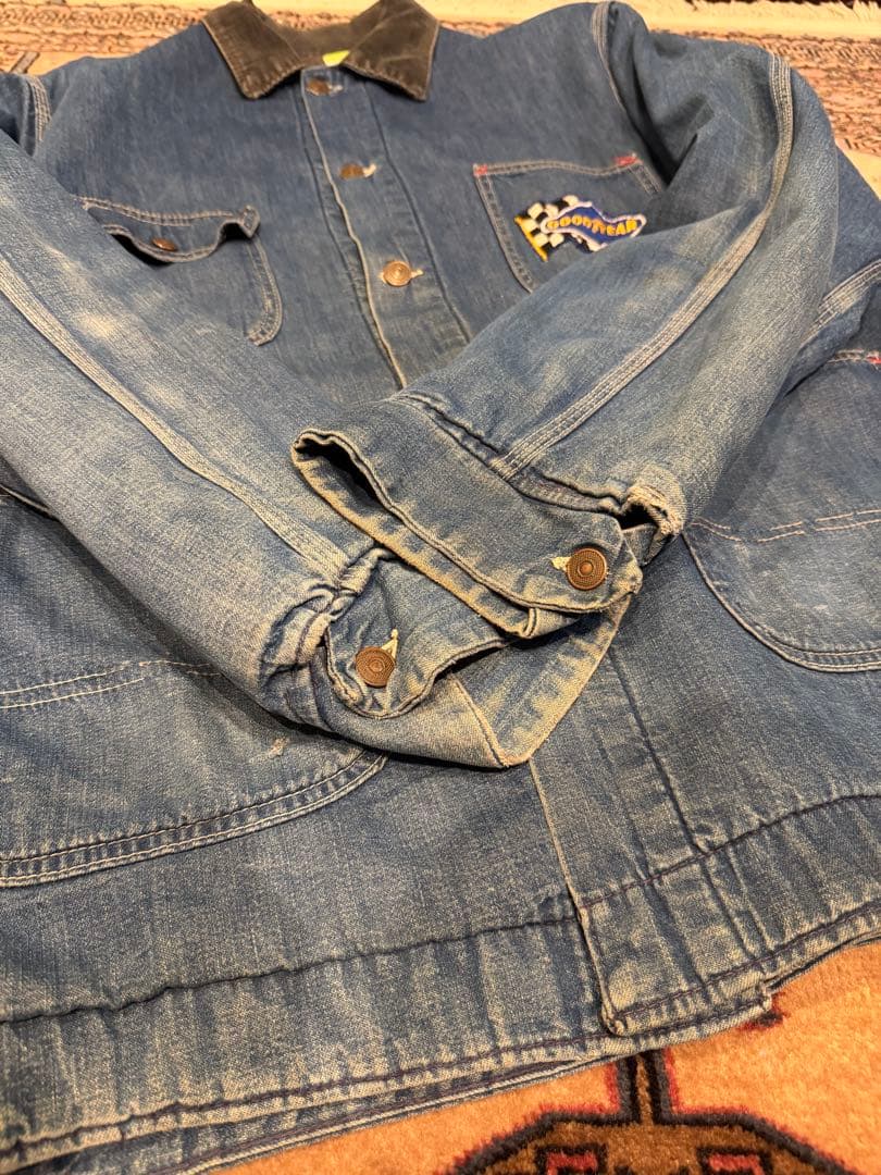 70s Sears カバーオール coverall XLサイズ GOODYEAR