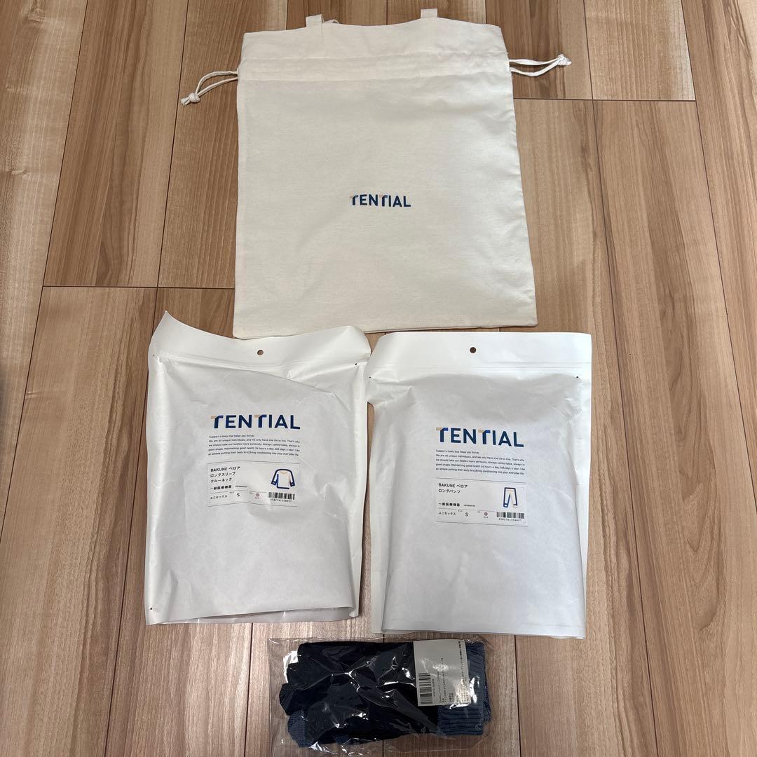 TENTIAL BAKUNE ベロア ルームウェア S 上下セット ピンク