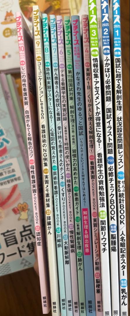 プチナース 2023〜2026 まとめ売り 34冊 バラ売り可 看護学生