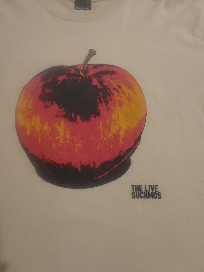 【美品・希少】Suchmos サチモス リンゴグラフィック Tシャツ M
