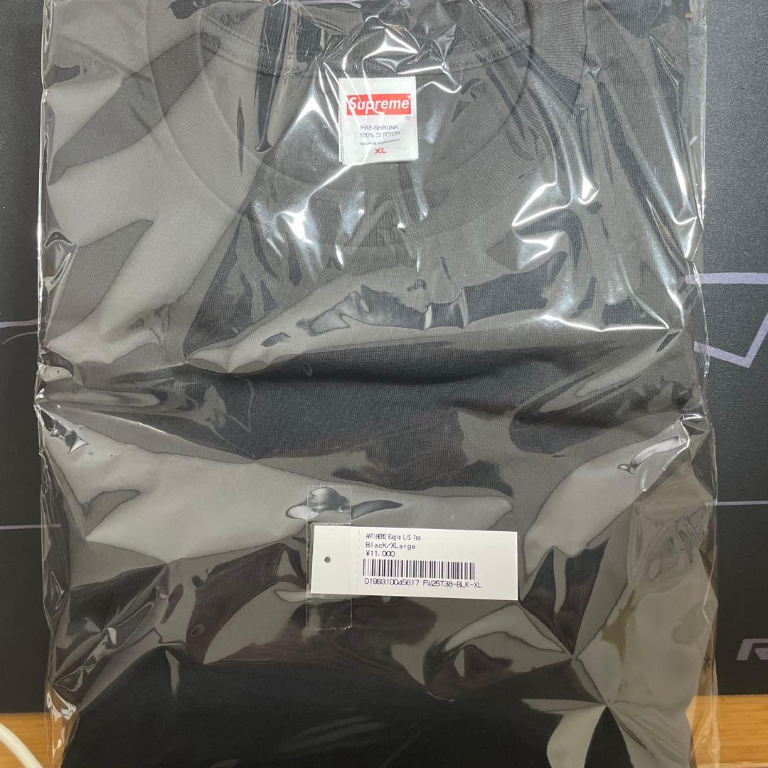 トップス Supreme x ANTIHERO Eagle L/S Tee Black