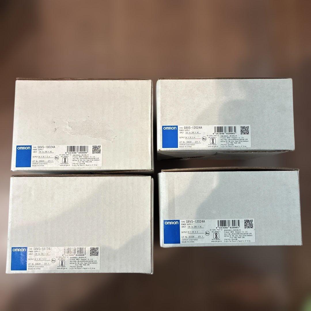 【新品未開封】OMRON スイッチング電源 4台セット
