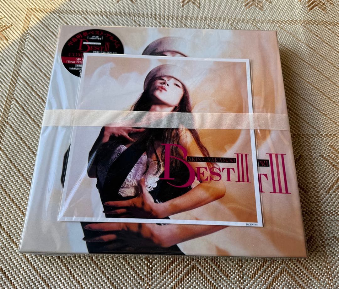 中森明菜さん完全生産限定版「BESTⅠ Ⅱ Ⅲ」COMPLETE BOX未開封