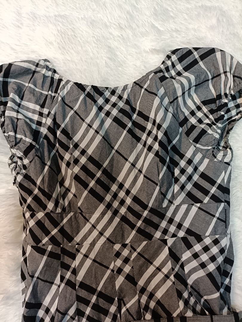 BURBERRY BLUE LABEL ワンピース ノバチェック ベルト 38