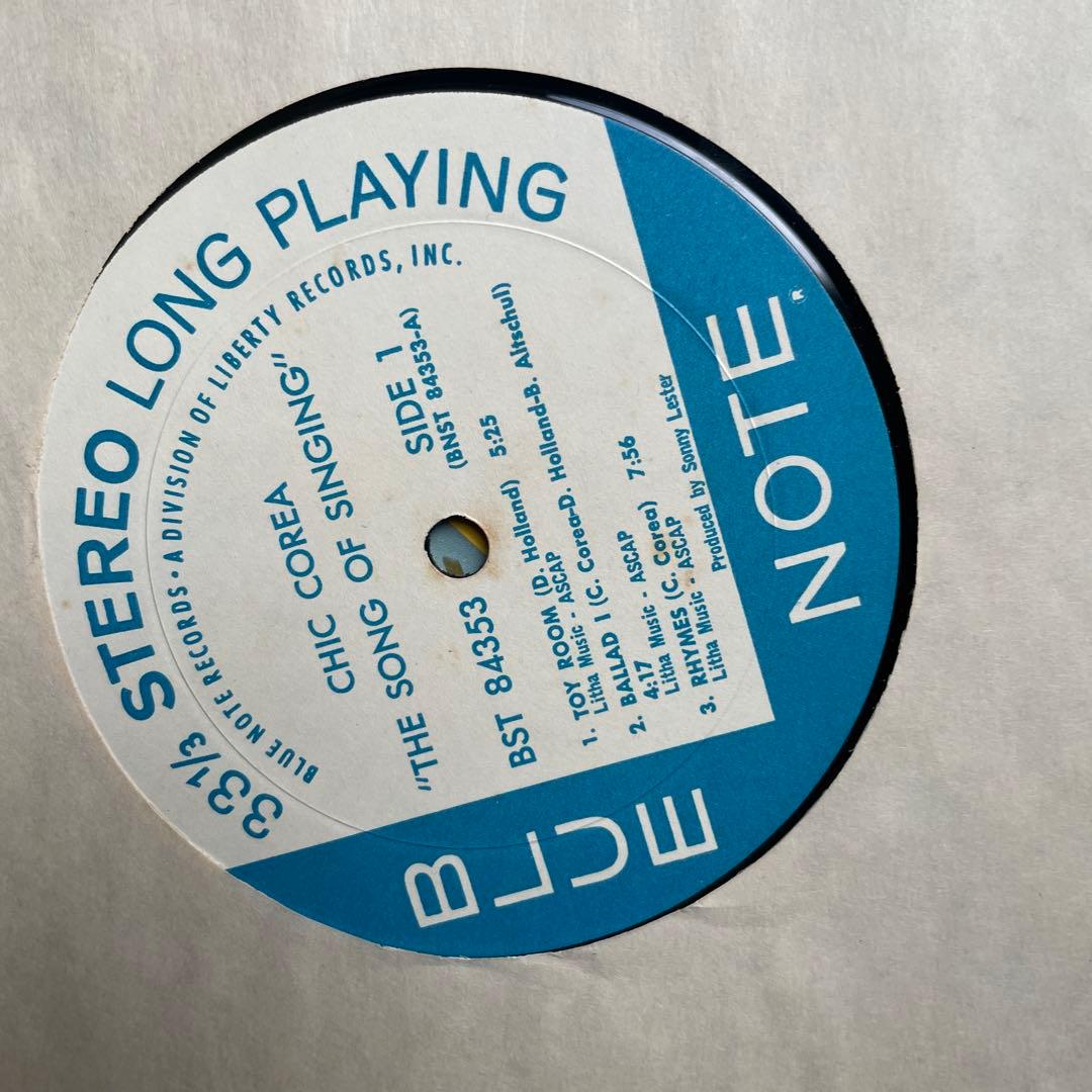 洋楽 Chick Corea The Song of Singing LP