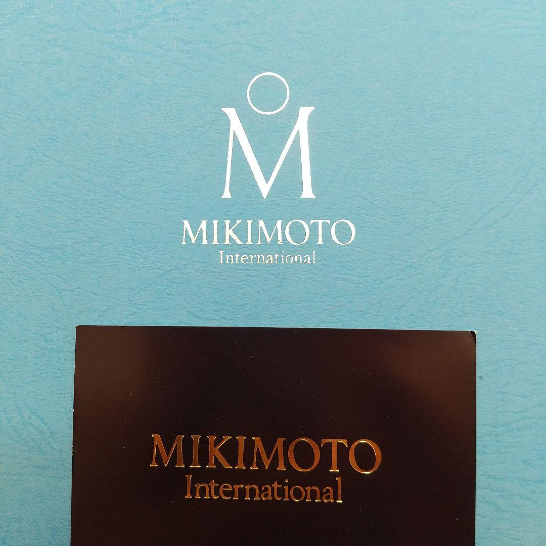 MIKIMOTO リボン柄 フォトフレーム 写真たて