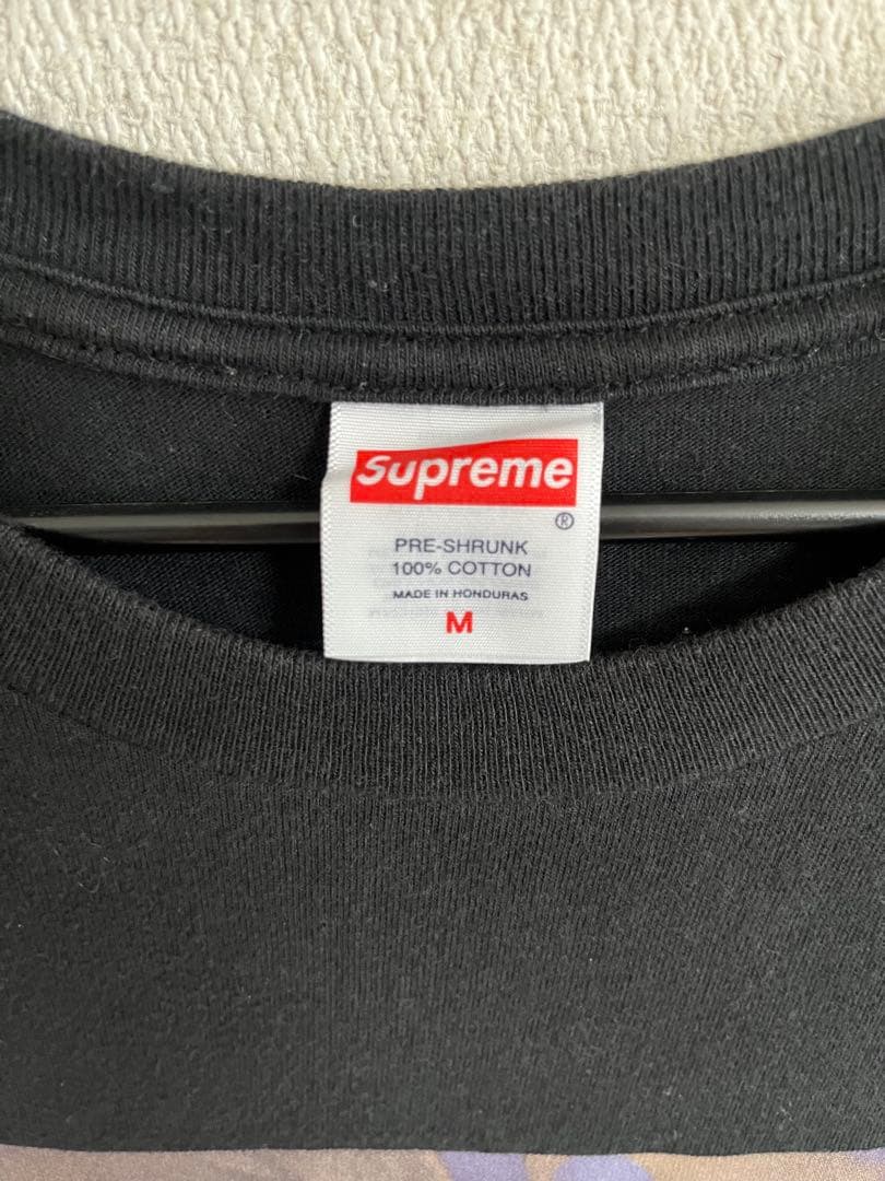 Supreme  White Tee シュプリーム 白雪姫 黒 Mサイズ