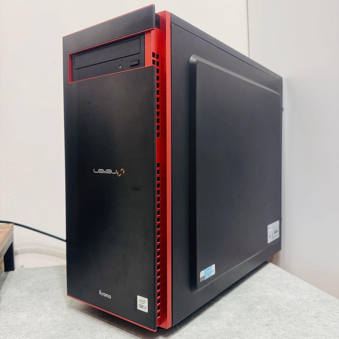 【ゲーミングPC】i7-8700 GTX1080 SSD120GB HDD3TB