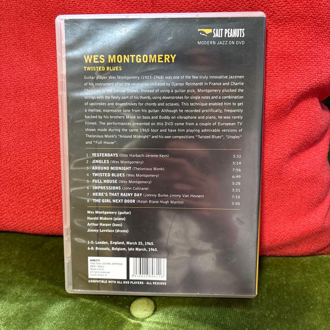 WES MONTGOMERY TWISTED BLUES希少ライブDVD